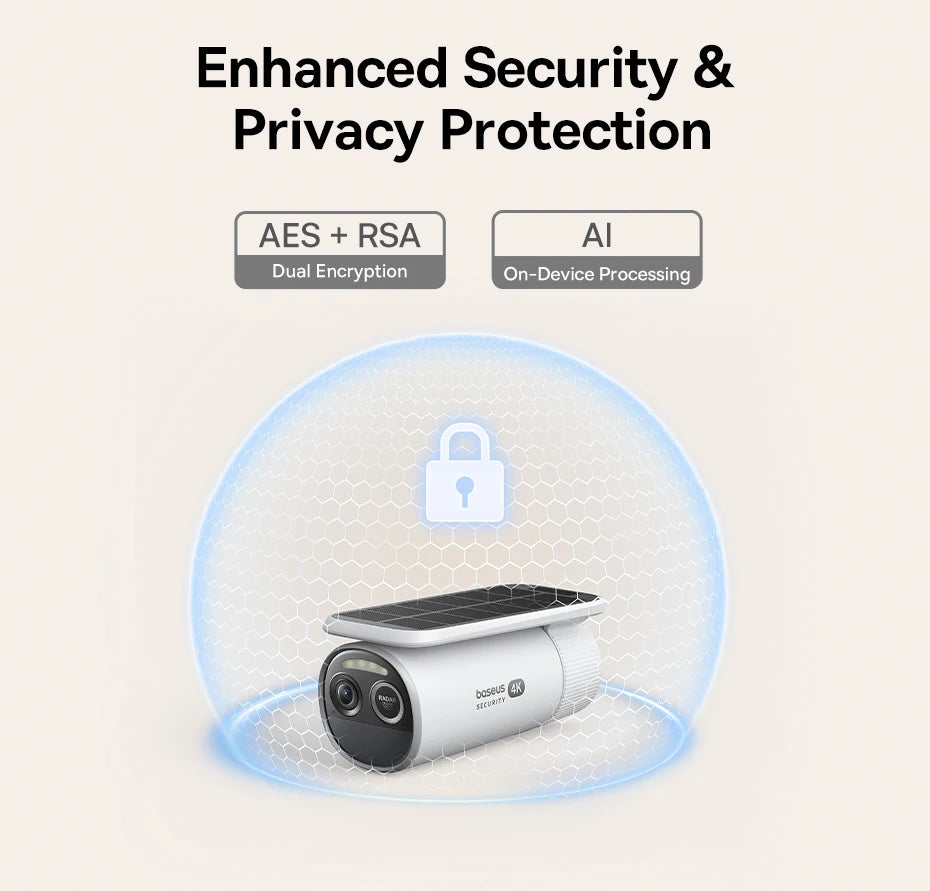 BASEUS Security S2 4K Smart Home Security Camera Kit