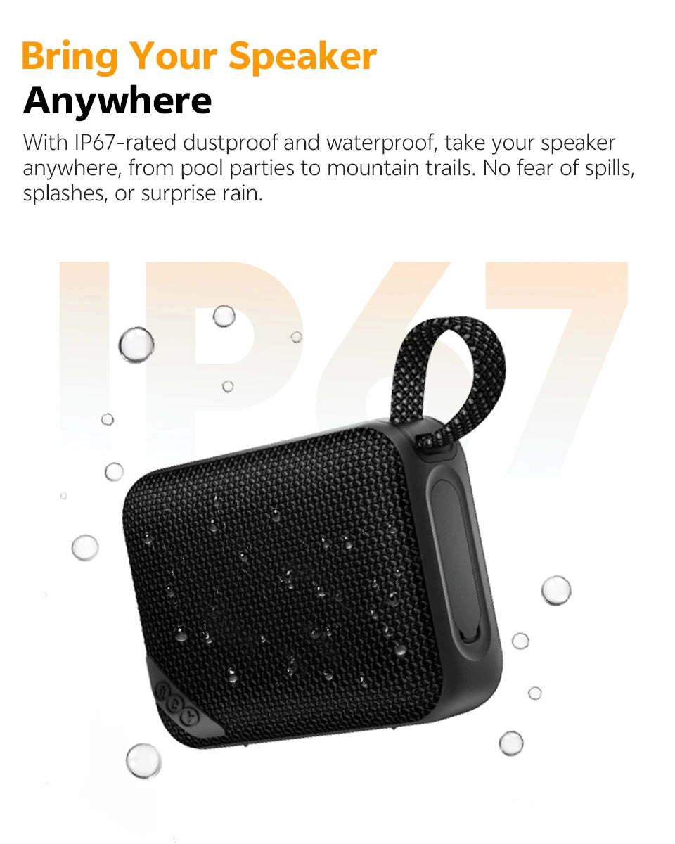 QCY SP2 Portable Mini Bluetooth Wireless Speaker