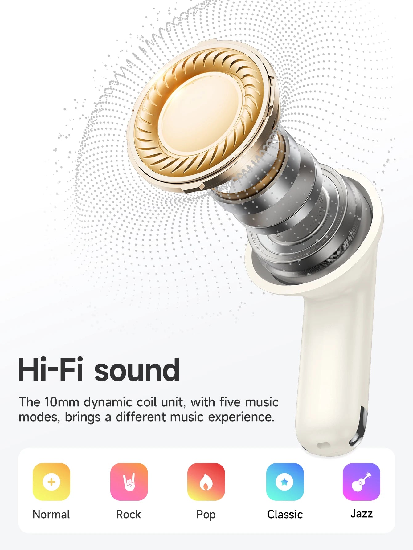 HOCO EQ21 Noise Cancelling Bluetooth Wireless Earbuds