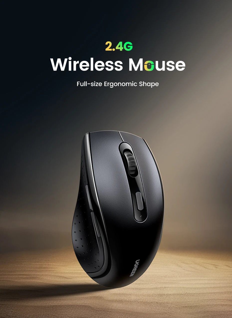 UGREEN MU511 Ergonomic Wireless Mouse