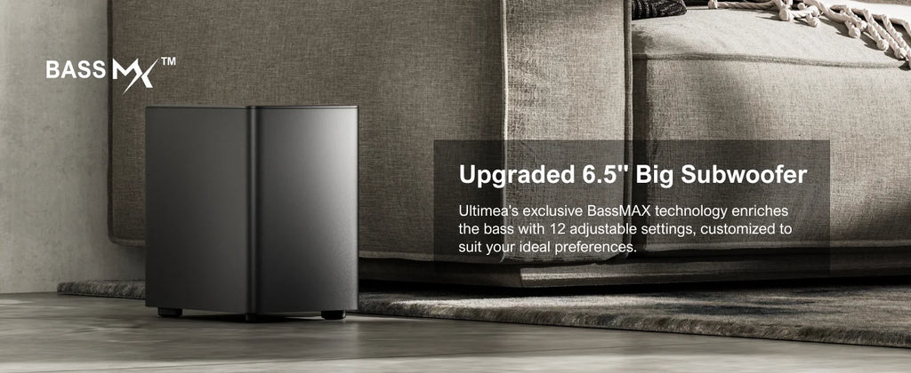 ULTIMEA Poseidon D80 Wireless Sound Bar with Dolby Atmos