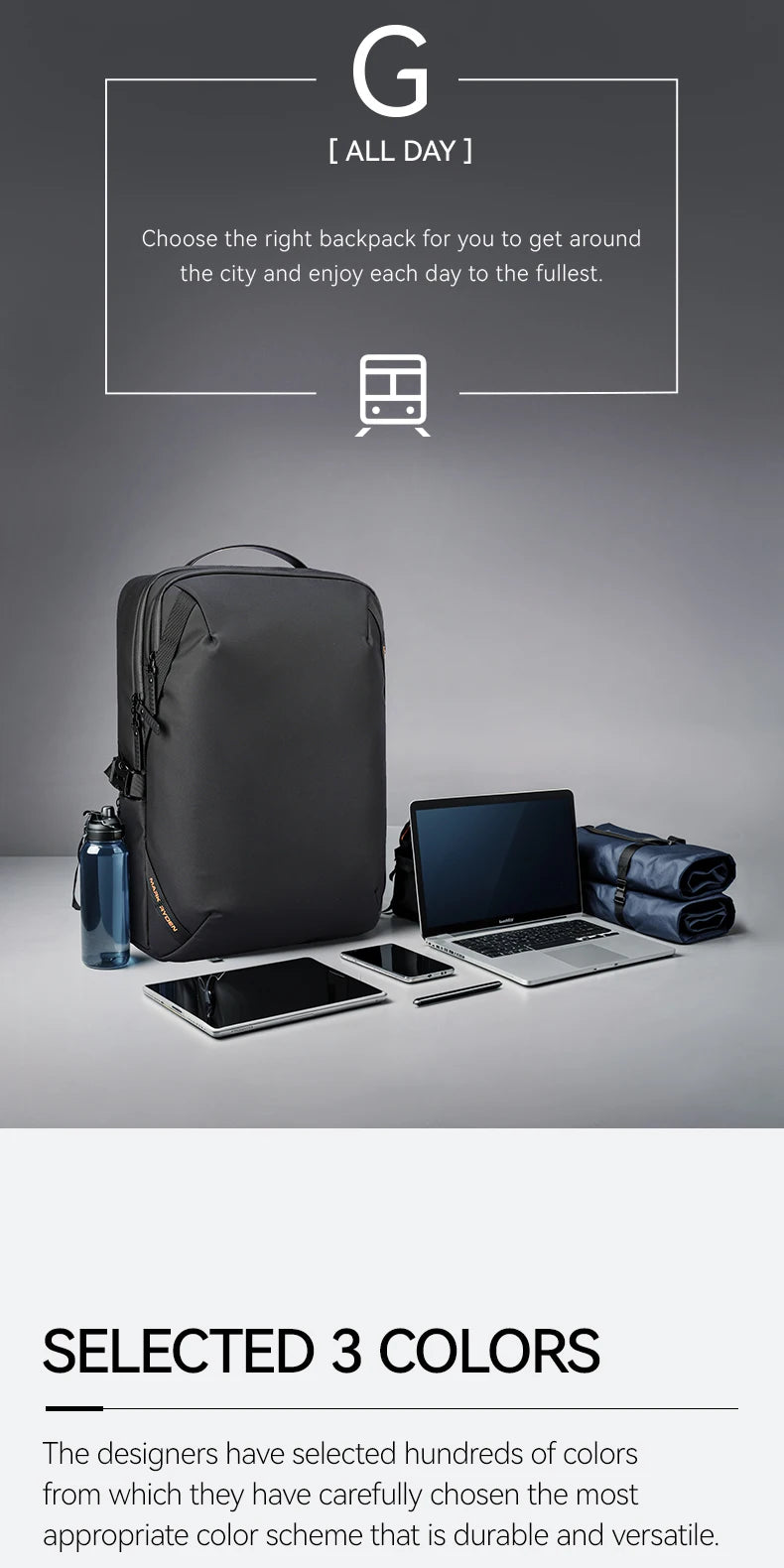 MARK RYDEN MR2493 Business Travel Backpack
