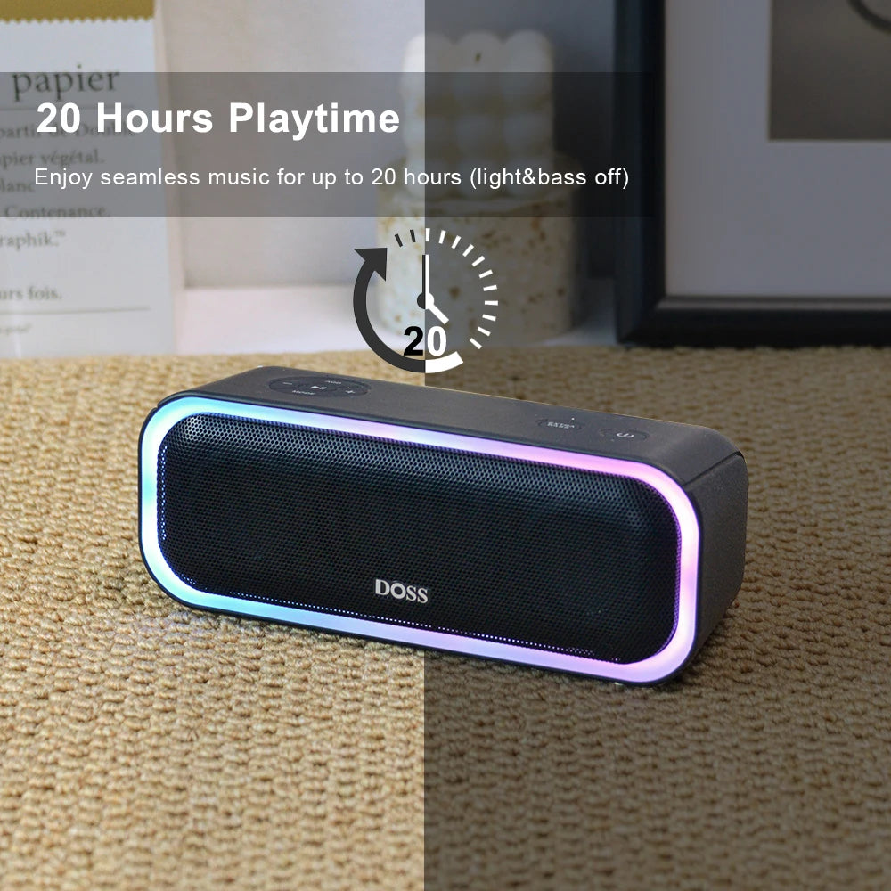 DOSS SoundBox Pro Portable Bluetooth Wireless Speaker