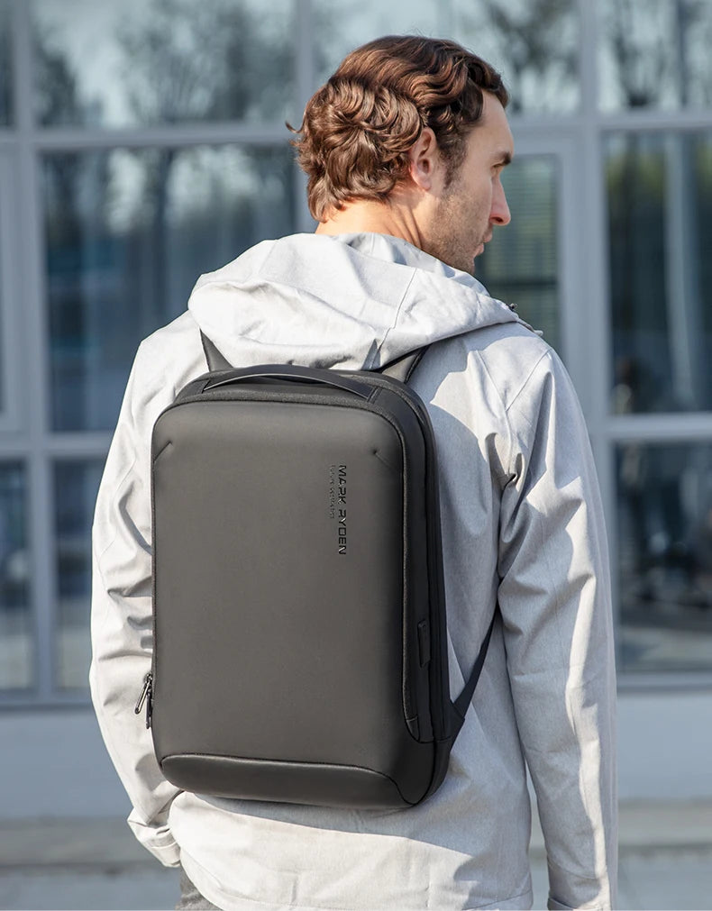 MARK RYDEN MR9008 Business Travel Backpack with USB Charging Port