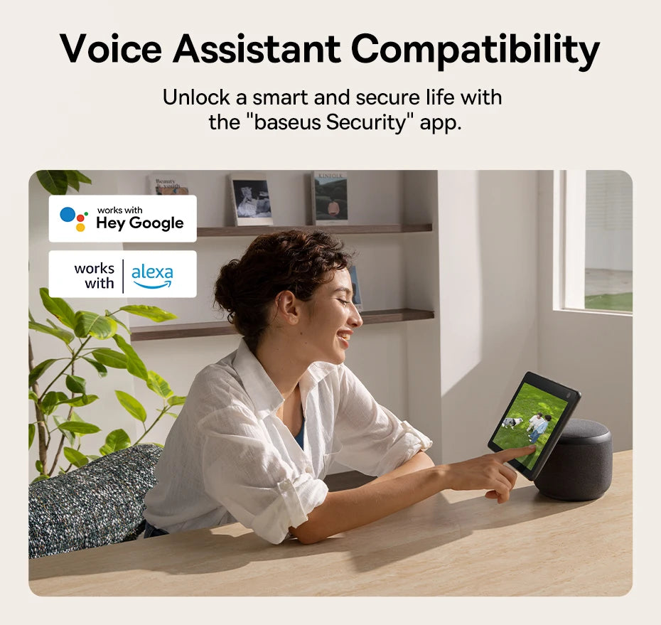 BASEUS Security S2 4K Smart Home Security Camera Kit