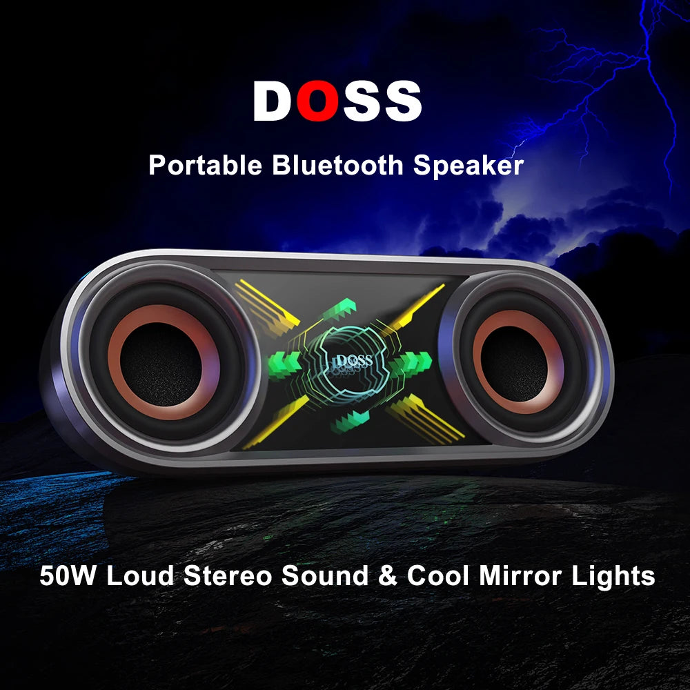 DOSS SoundBox Pro+ P400 Portable Bluetooth Wireless Speaker