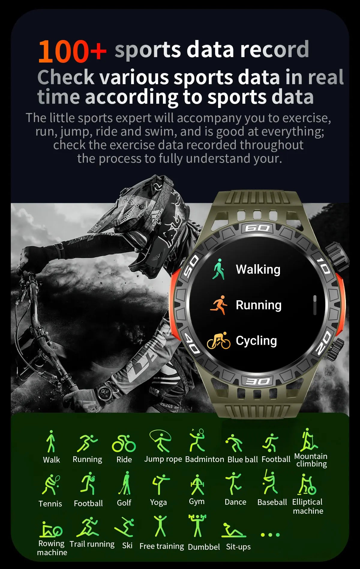 Smart band fitness watch app
