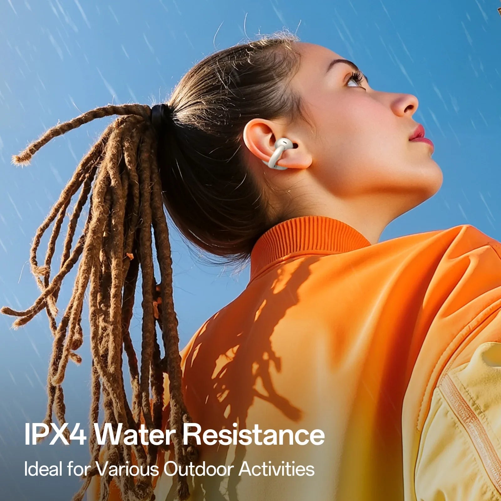 ONEODIO OpenRock E Bluetooth Wireless Open Ear Clip-On Earbuds