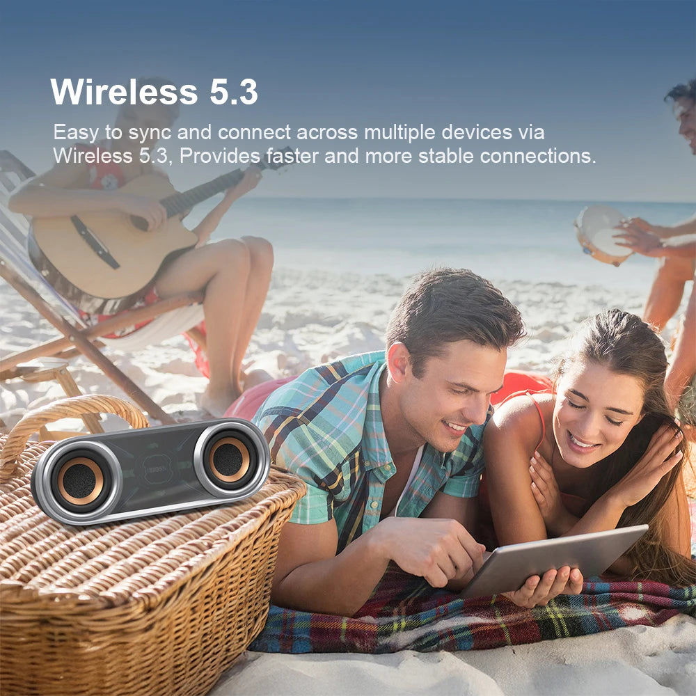 DOSS SoundBox Pro+ P400 Portable Bluetooth Wireless Speaker