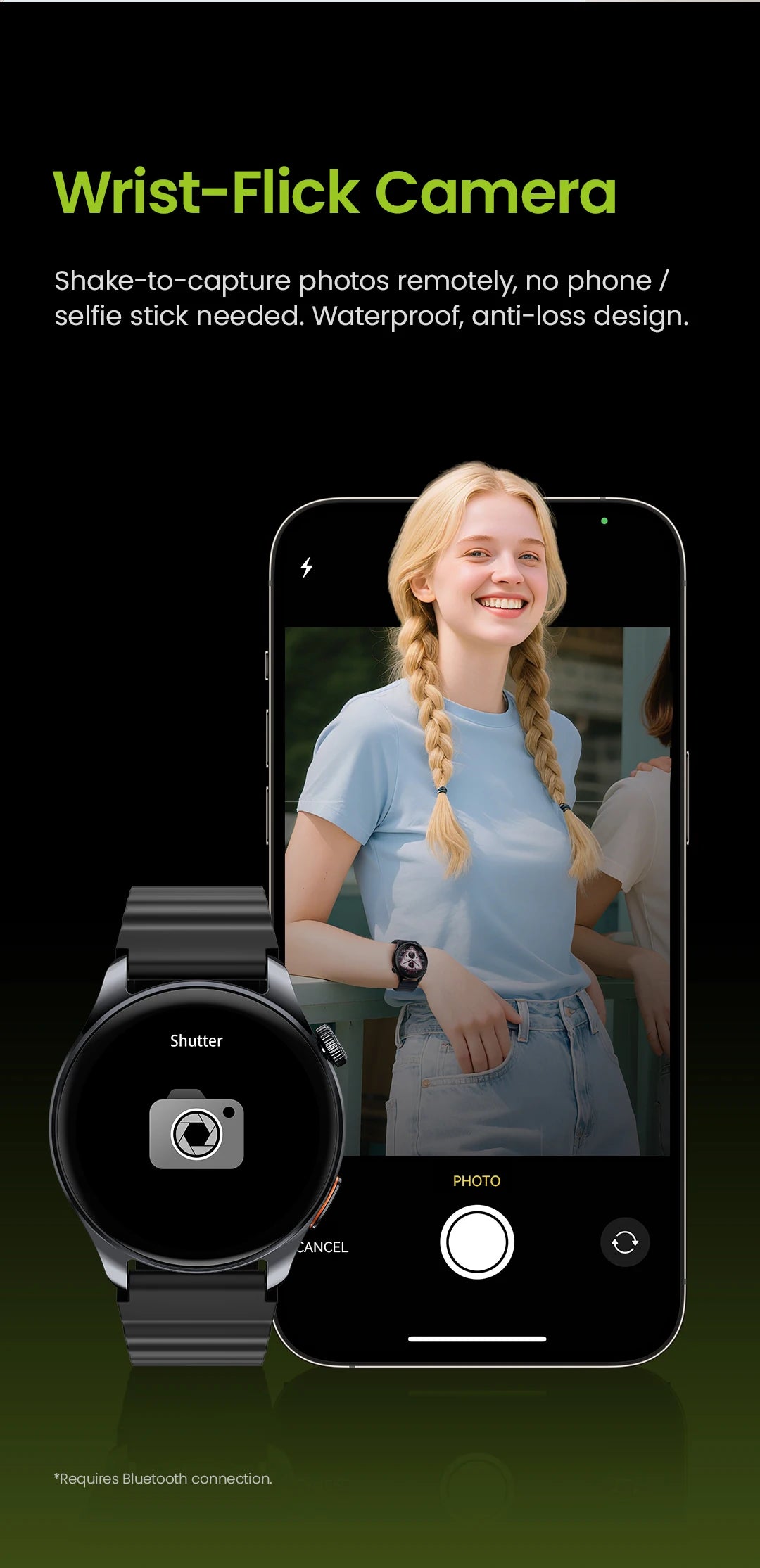 HAYLOU Watch 4S 1.43" AMOLED GPS Smart Watch