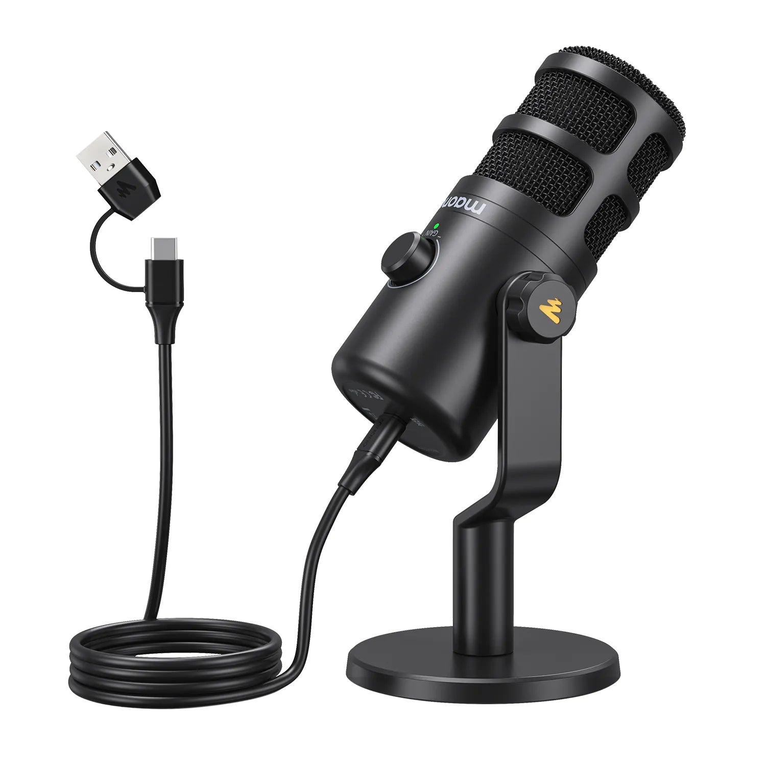 MAONO PD100U USB Streaming Microphone & Stand