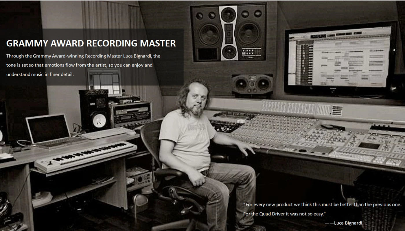 1MORE Quad Driver E1010 Wired Earphones