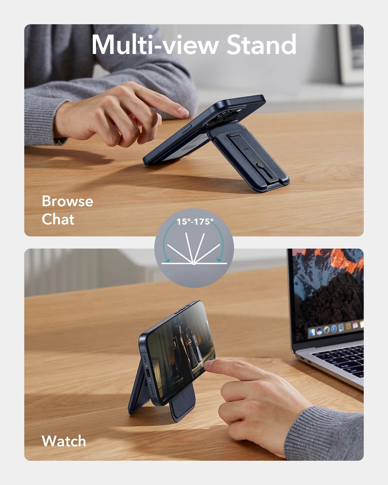 ESR MagSafe® Wallet and Stand for Apple iPhone
