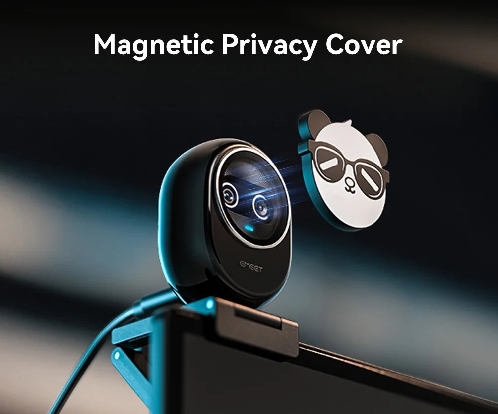 EMEET Piko Plus 4K Dual Lens Streaming Webcam