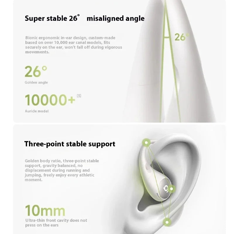 BASEUS BF1 Bluetooth Wireless Open Ear Headphones