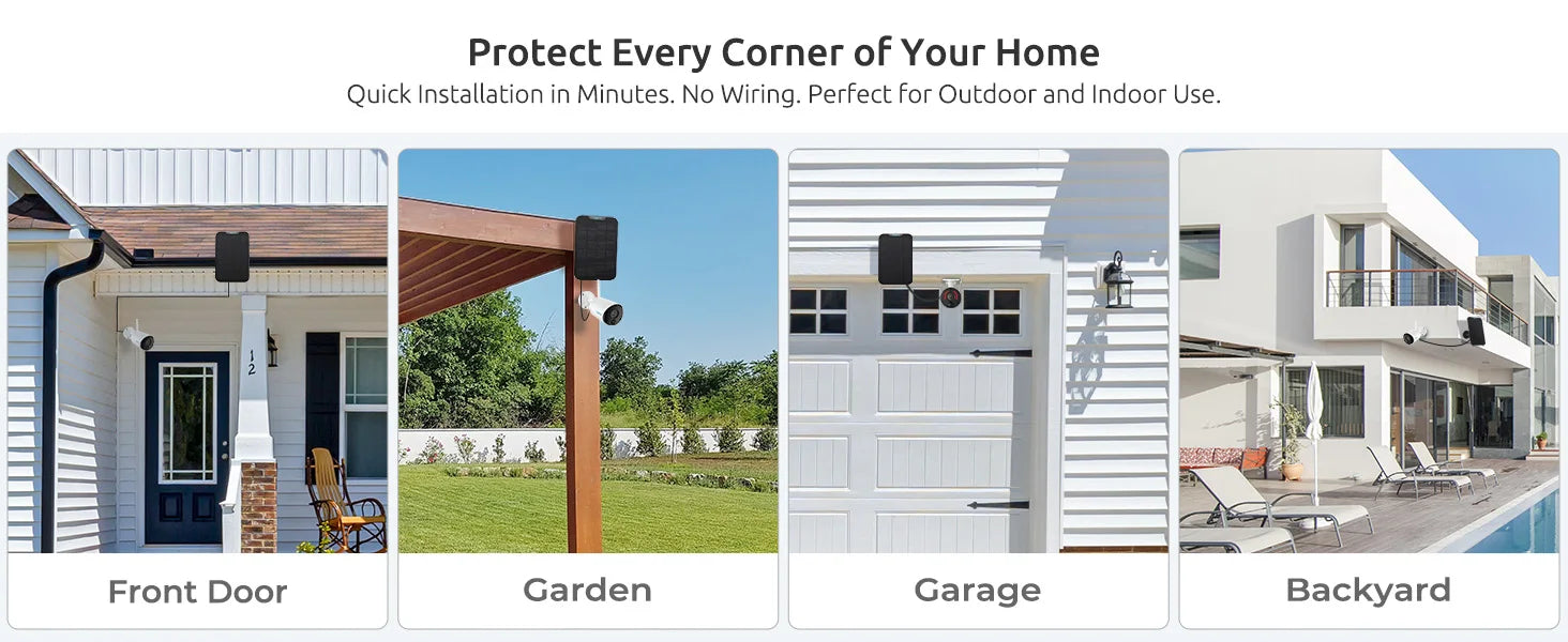 REOLINK Argus Series 3MP Solar Powered Smart Home Security Camera
