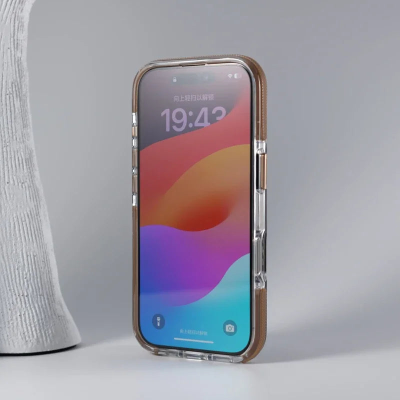 Carbon Fibre Texture MagSafe Shockproof Case for iPhone