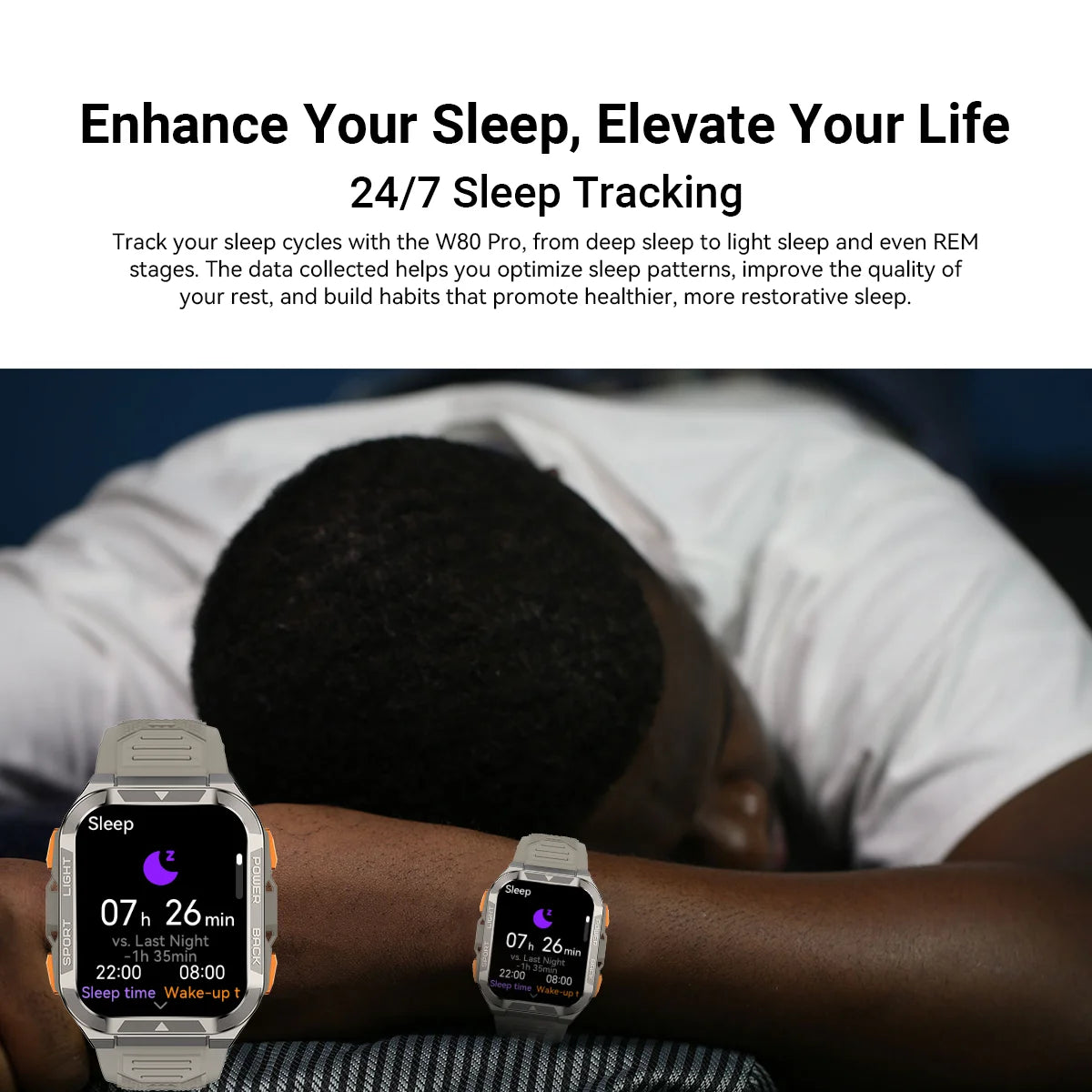 BLACKVIEW W80 Pro 1.91" GPS Smart Watch
