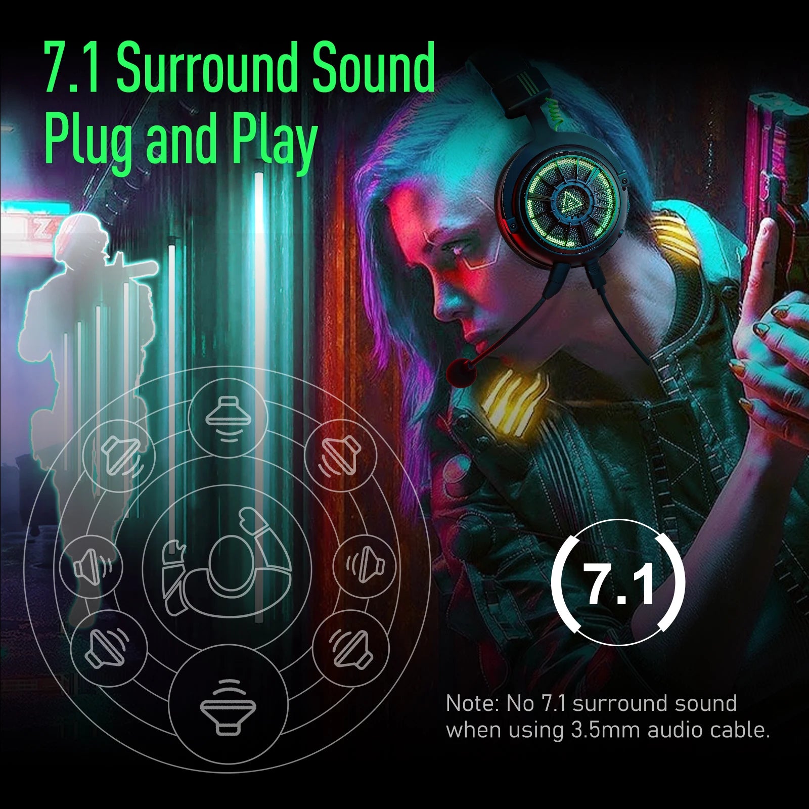 EKSA E5000 StarEngine Pro Wired Gaming Headset
