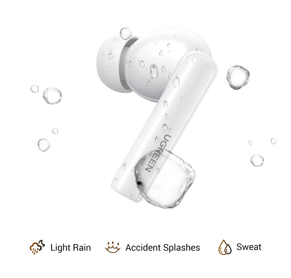 UGREEN T6s Hybrid Active Noise Cancelling Bluetooth Wireless Earbuds