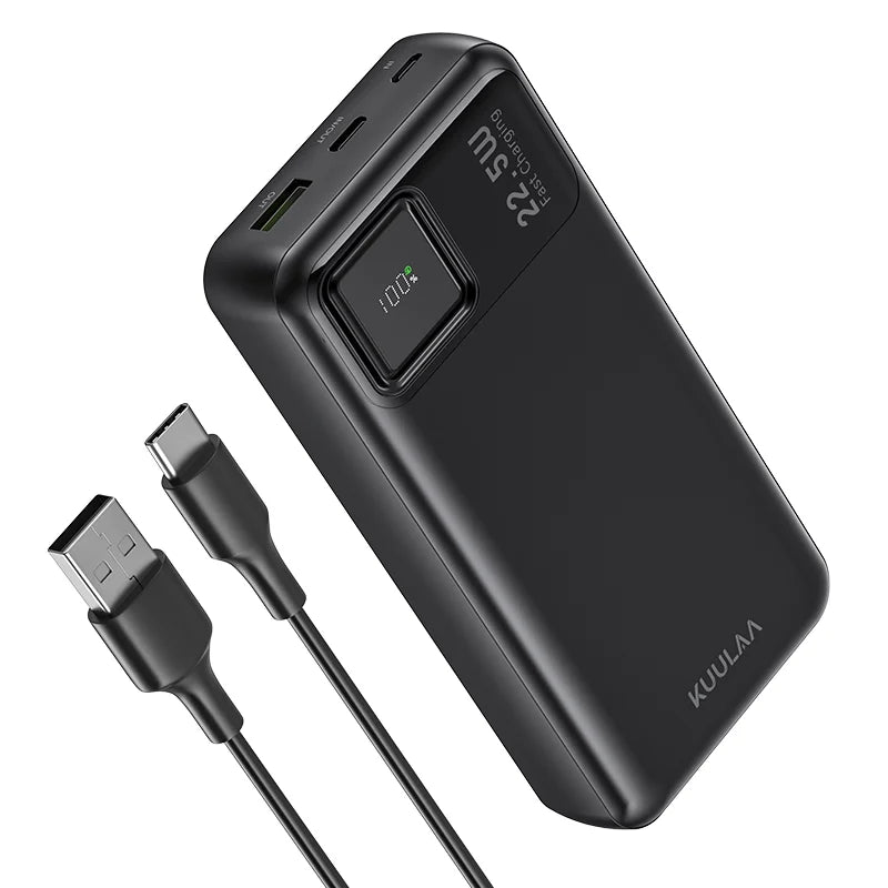 KUULAA 22.5W 20000mAh Fast Charging Portable Charger and Power Bank