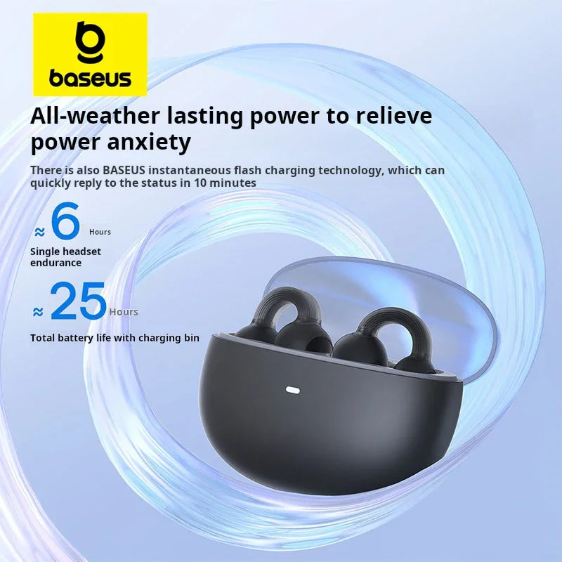 BASEUS AirGo 1 Ring Bluetooth Wireless Open-Ear Earphones