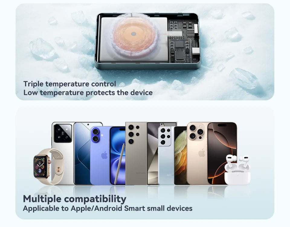 KUULAA Qi2 15W 10000mAh Magnetic Portable Charger and Power Bank