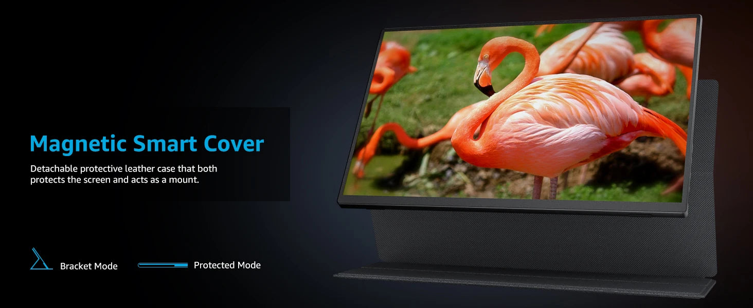 DOPESPLAY 2K Full HD 16.0" Portable Monitor with Integrated Stand