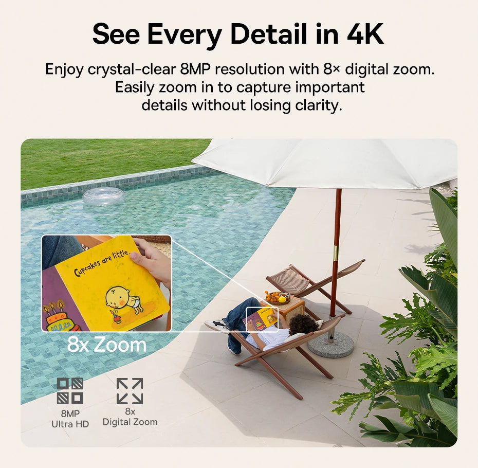 BASEUS Security S2 4K Smart Home Security Camera Kit