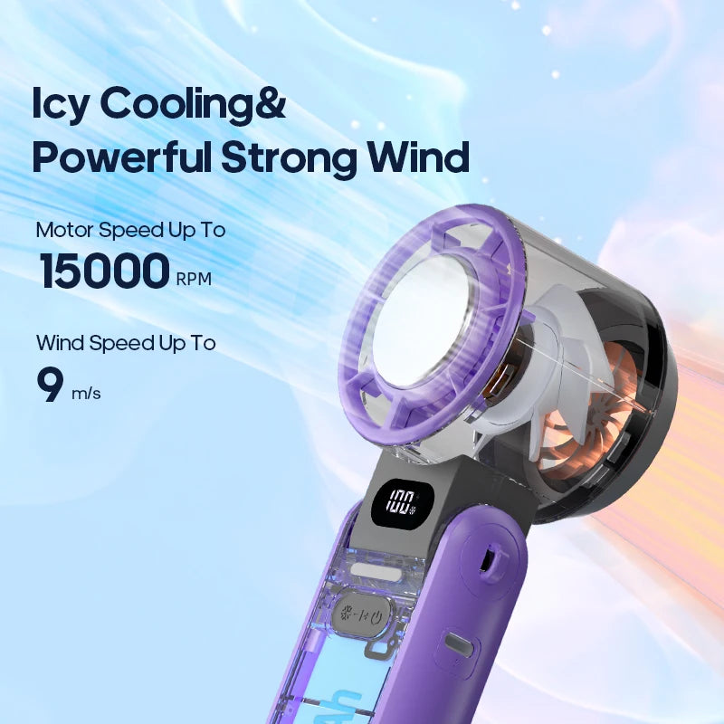 KINSCOTER F53K Rechargeable Portable Handheld Fan