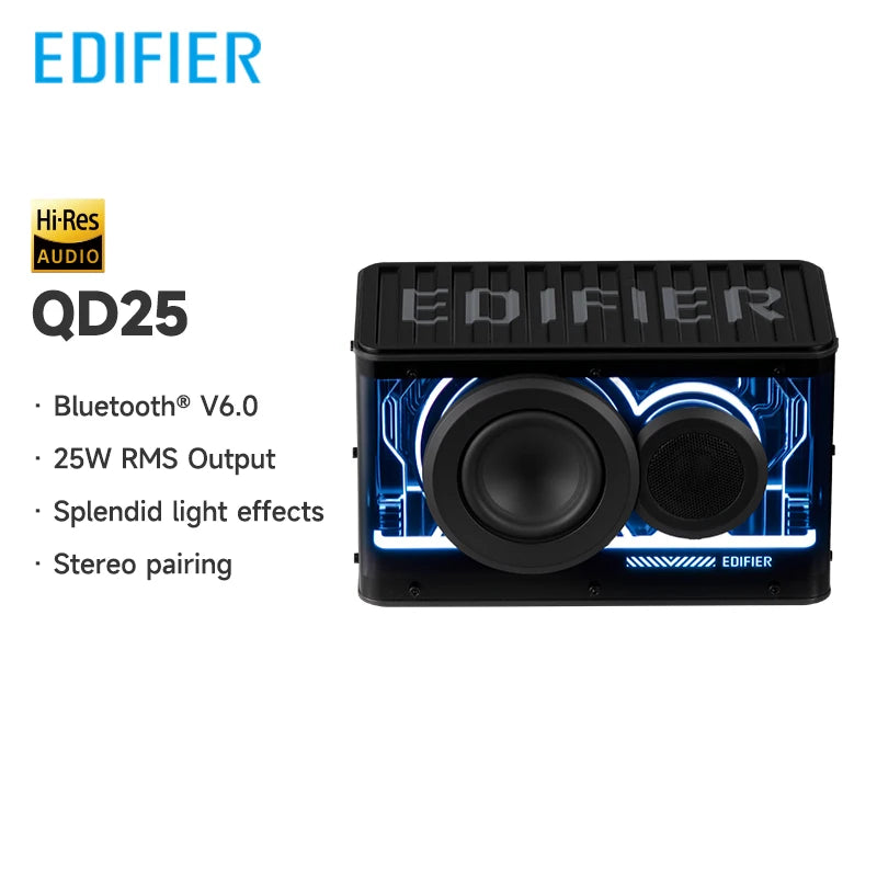 EDIFIER QD25 Portable Bluetooth Wireless Speaker