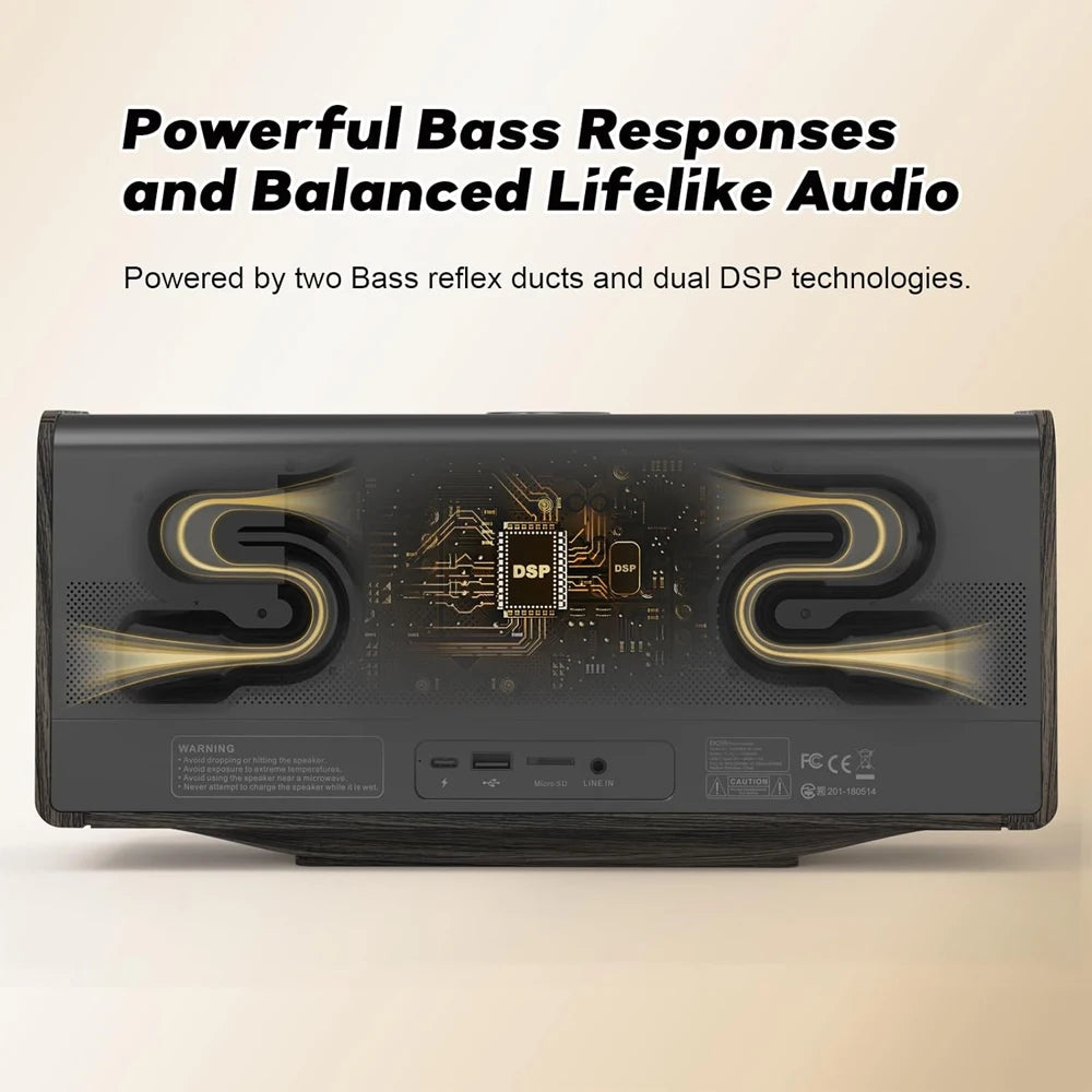 DOSS SoundBox XL Ultra Portable Bluetooth Wireless Speaker