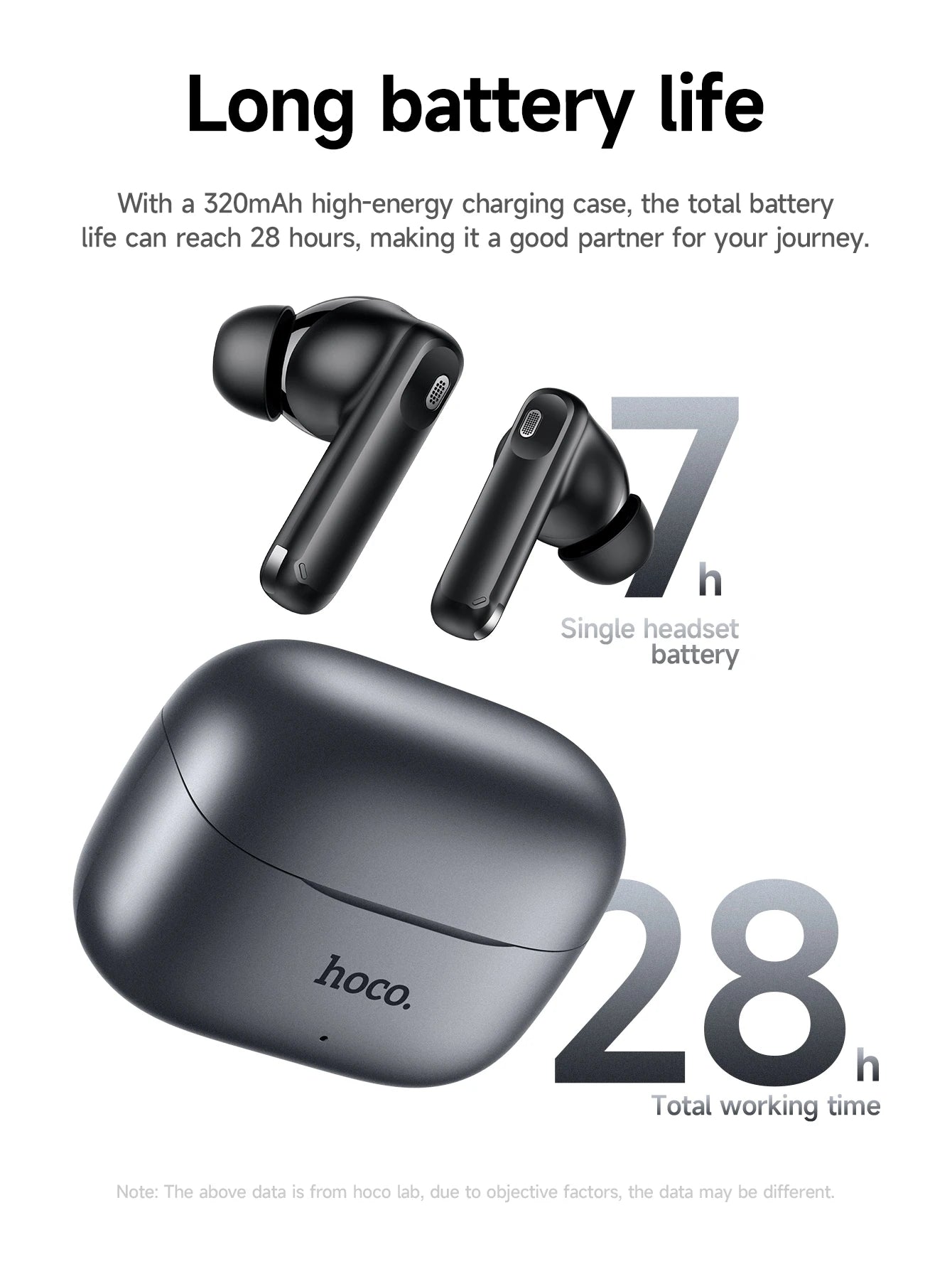 HOCO EQ27 Noise Cancelling Bluetooth Wireless Earbuds