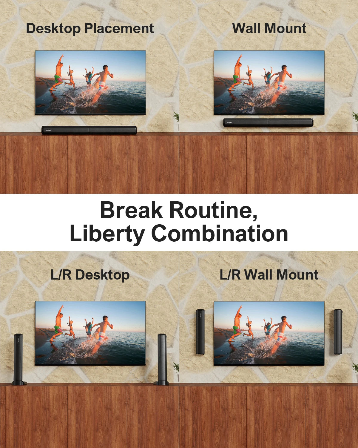 ULTIMEA Apollo S40 2.2 Bluetooth Wireless Sound Bar