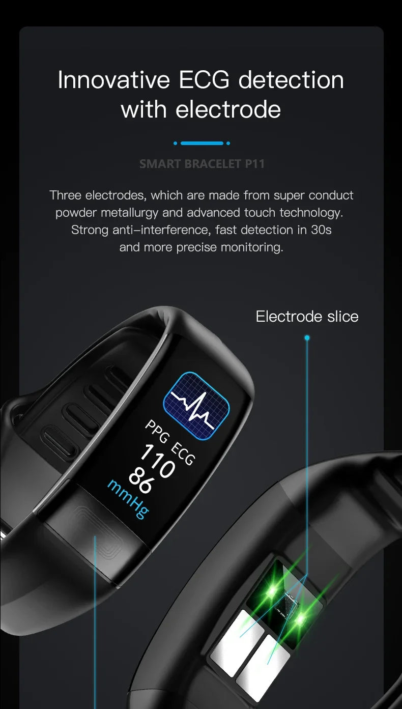 EFFEOKKI P11 Plus Smart Fitness Tracker