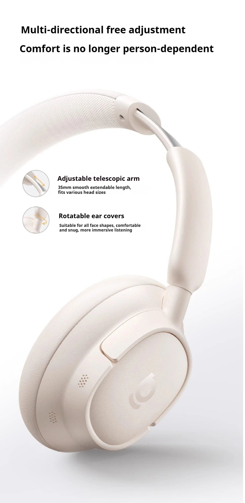 BASEUS BH1 NC ANC Bluetooth Wireless Headphones