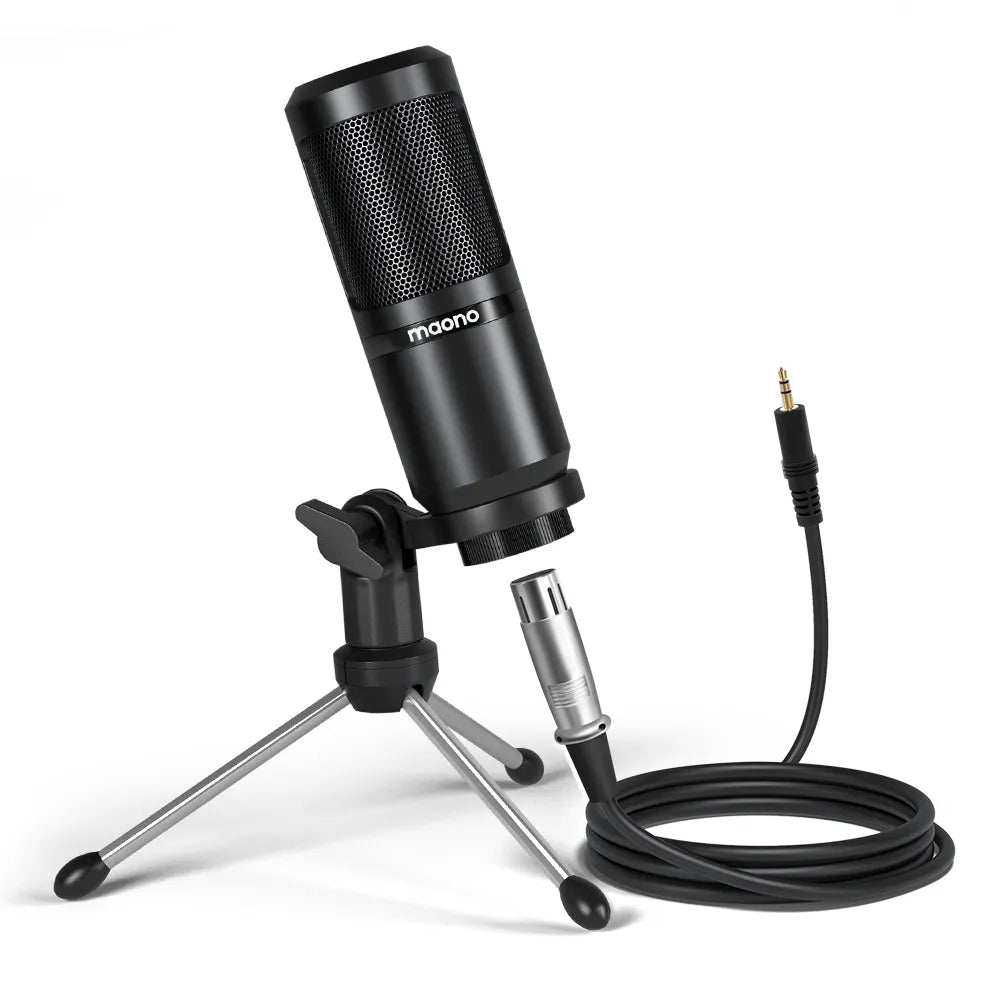 MAONO PM360TR Streaming Microphone & Tripod