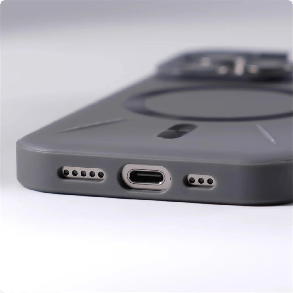 MagSafe Shockproof Matte Case for iPhone