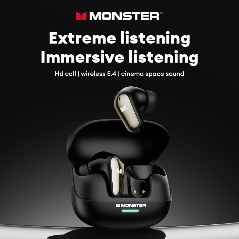 MONSTER Maxstar MQT52 Bluetooth Wireless Earbuds