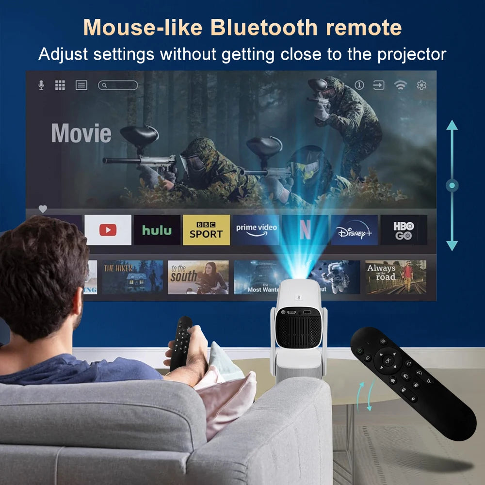 Wifi Bluetooth Home Cinema Projector