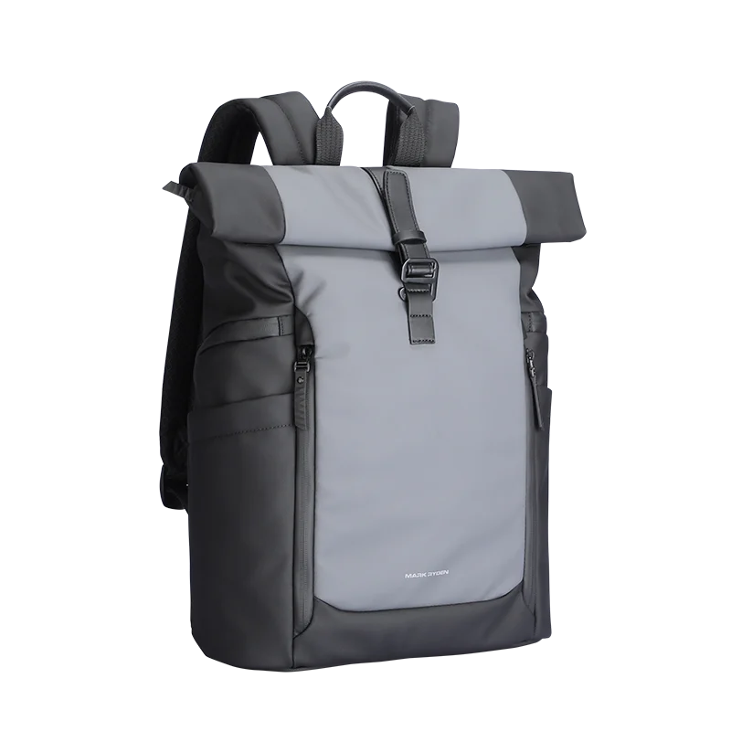 MARK RYDEN MR3807 Roll-Top Business Travel Backpack