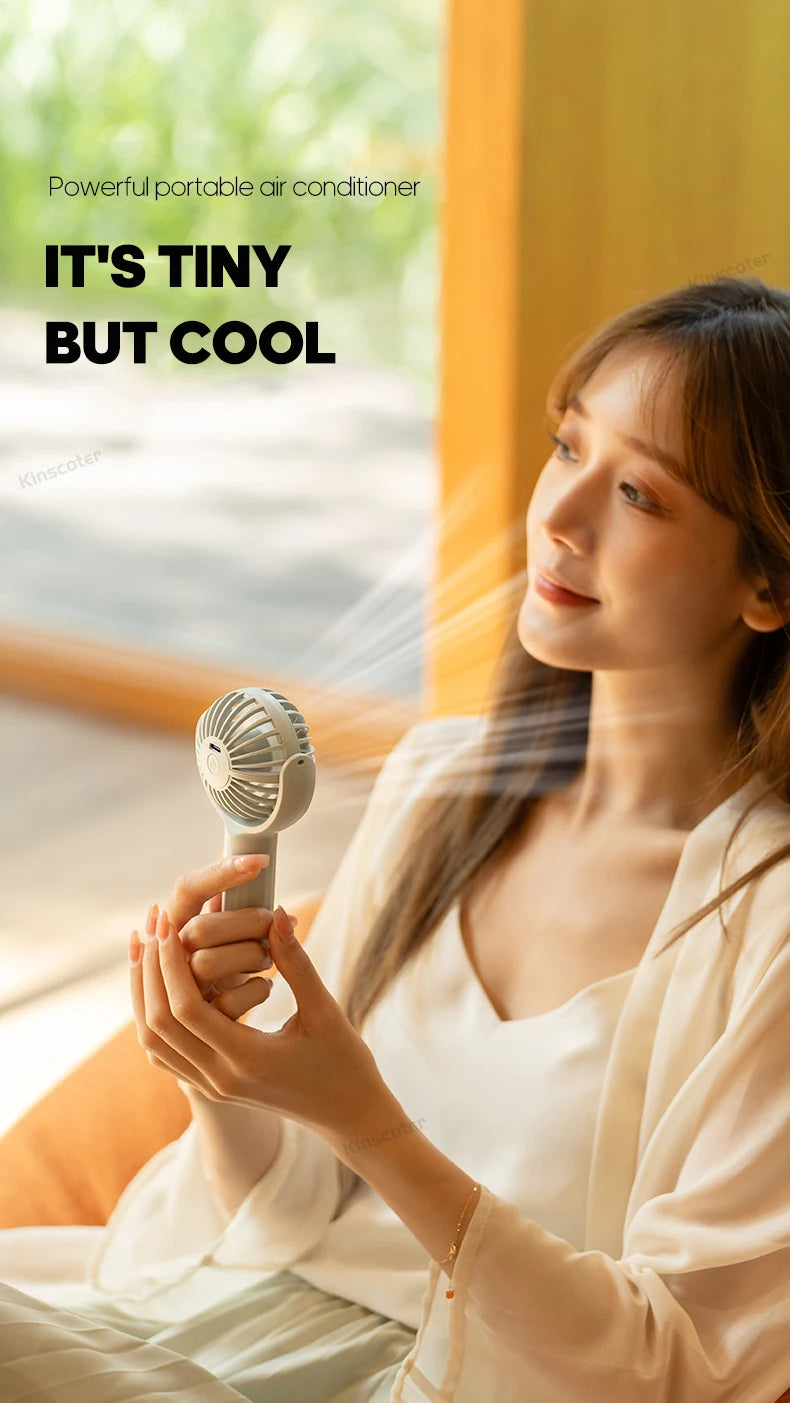 KINSCOTER DQ251 Portable Mini Handheld Fan