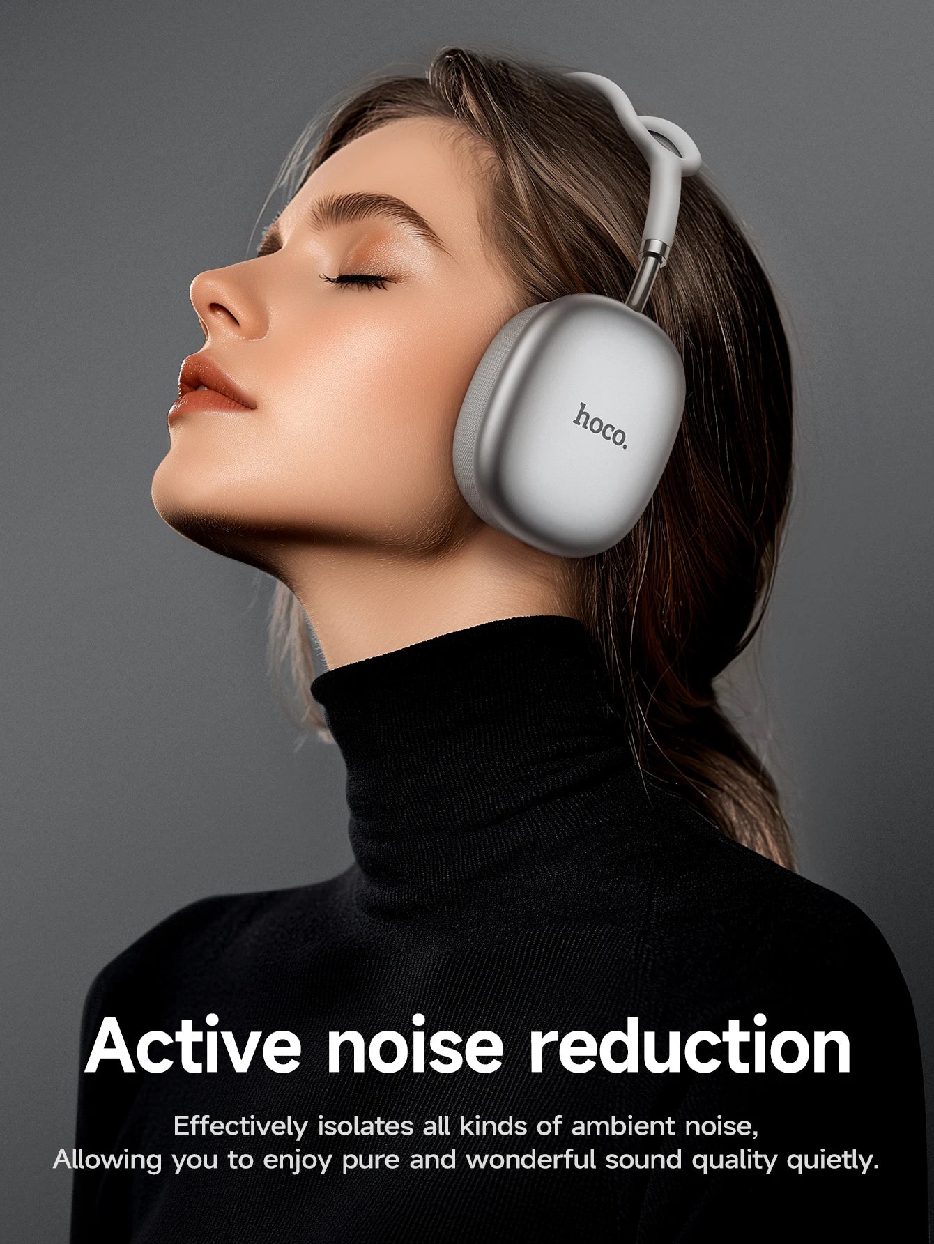 HOCO W55 Plus Noise Cancelling Bluetooth Wireless Headphones