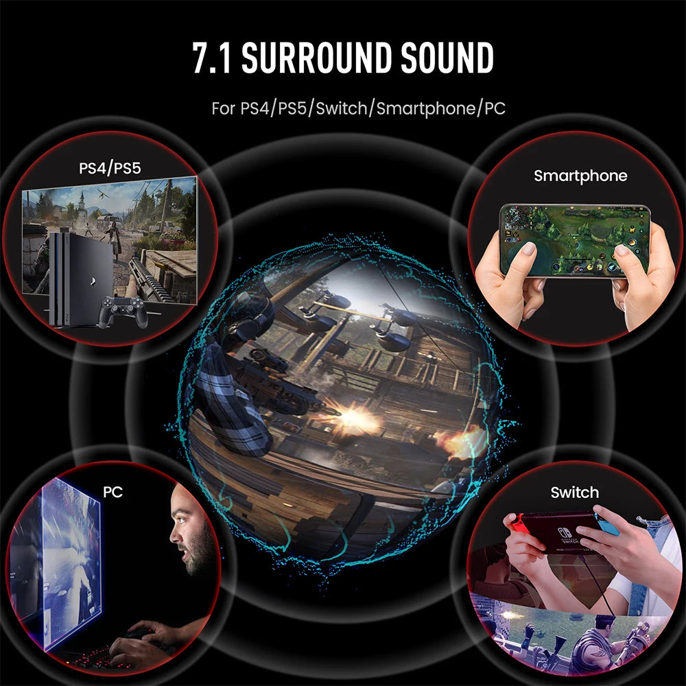 EKSA E5000 StarEngine Pro Wired Gaming Headset