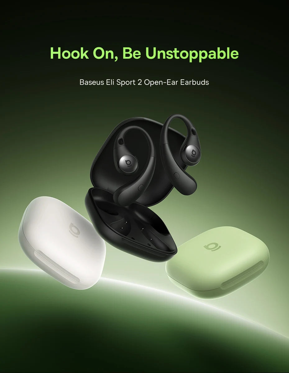 BASEUS Eli Sport 2 Bluetooth Wireless Open-Ear Headphones