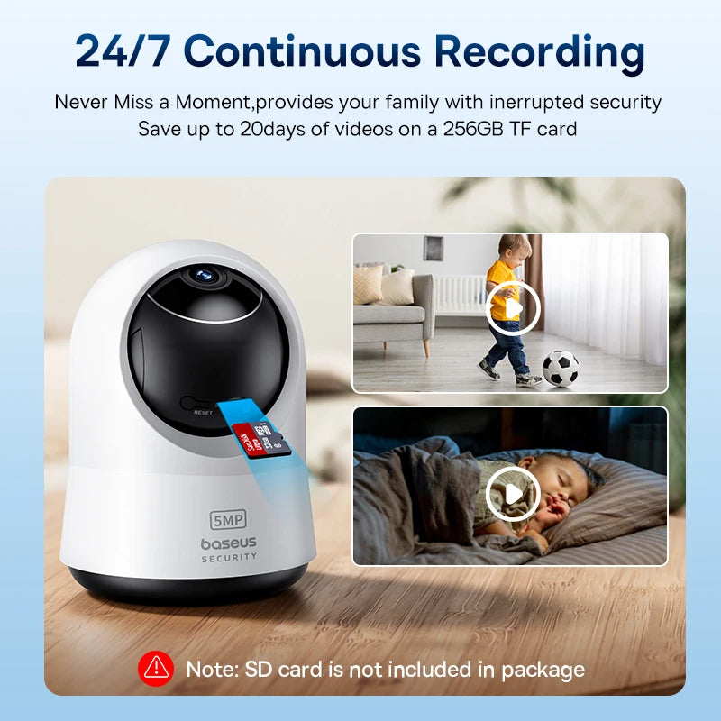 BASEUS Security P1 Pro 3K Indoor Camera - 5MP