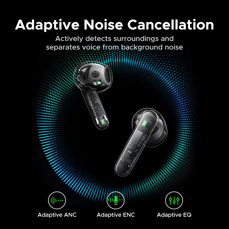 UGREEN LightBuds Magic Noice Cancelling Bluetooth Wireless Earphones