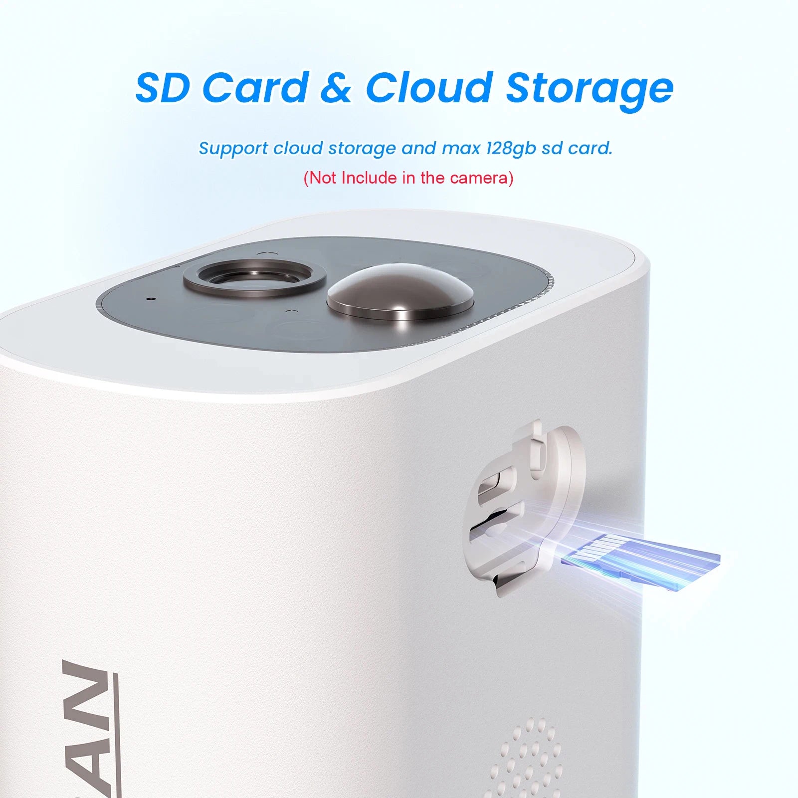 ANRAN 3MP Solar Powered Smart Home Security Camera Kit