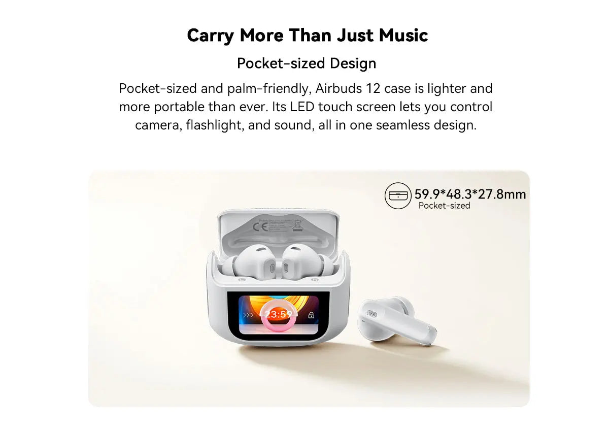 BLACKVIEW AirBuds 12 TWS Bluetooth Wireless Earphones