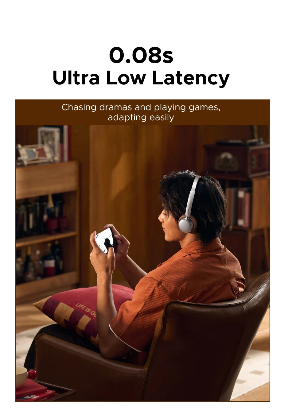 UGREEN Studio Plus Noise Cancelling Bluetooth Wireless Headphones